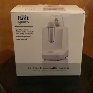 2 in 1 bottle warmer/sterilizer